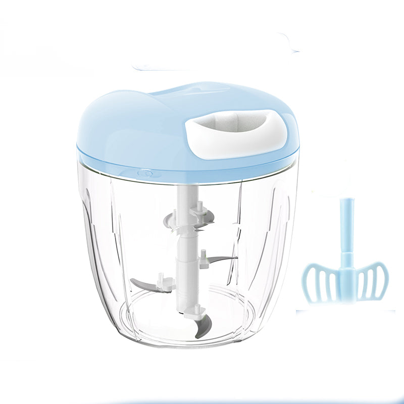 Mini Powerful Meat Grinder Garlic Press Ginger Grinding Vegetable Cutter Hand-power Food Chopper Mincer Mixer