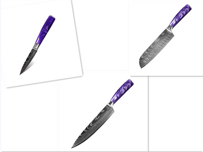 Creative Home Purple Fruit And Vegetable Knife