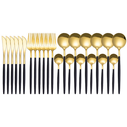 24pcs Luxury Cutlery Set