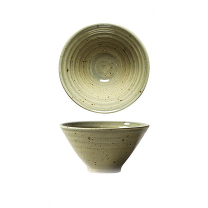 Household Kitchen Simple Stoneware Tableware Bowl