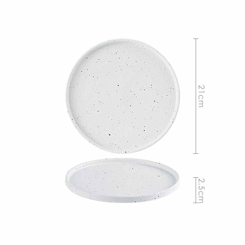 Porcelain Ceramic Bowl Dinner Plate Spoon Tableware