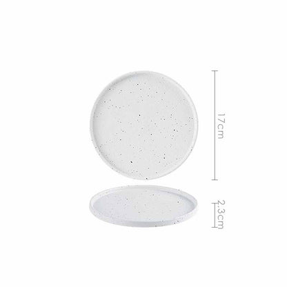 Porcelain Ceramic Bowl Dinner Plate Spoon Tableware