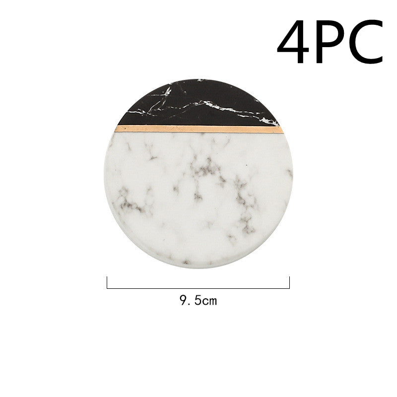 Nordic Phnom Penh Marbled Coaster Creative Ceramics